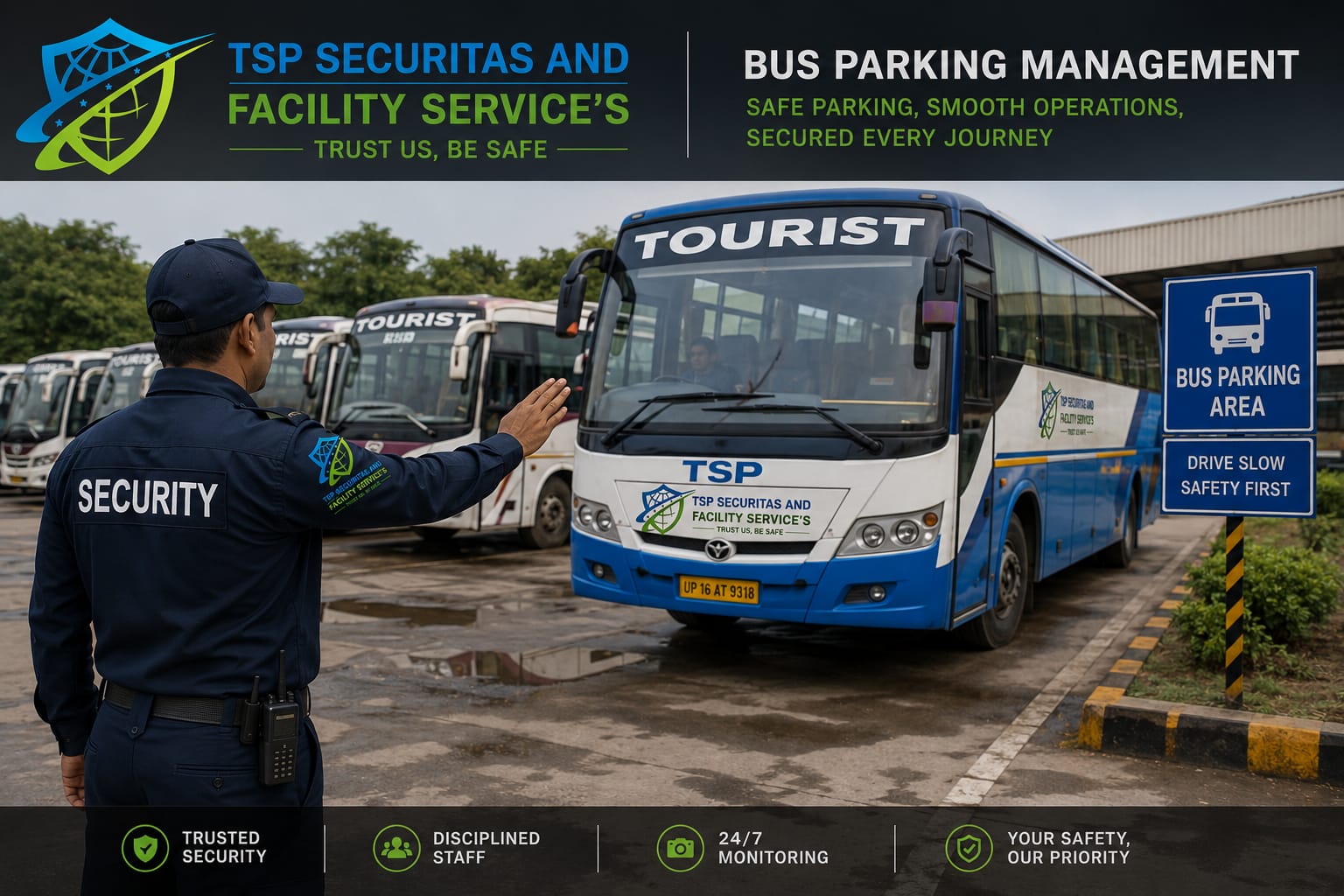 Bus parking management