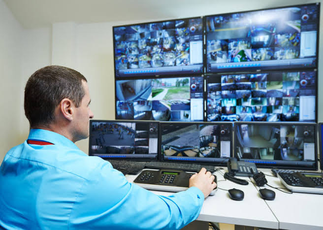 CCTV control room