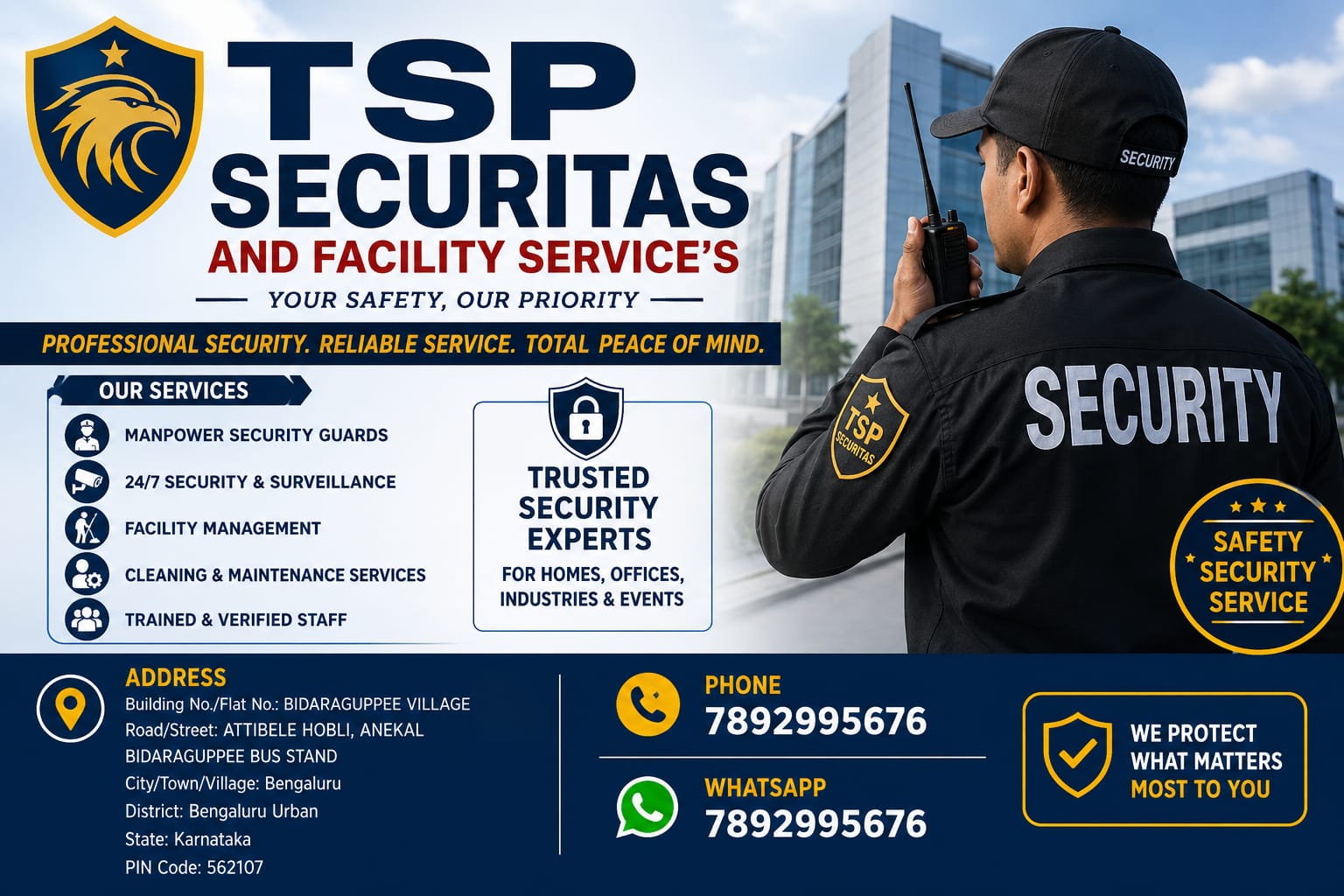 General security banner