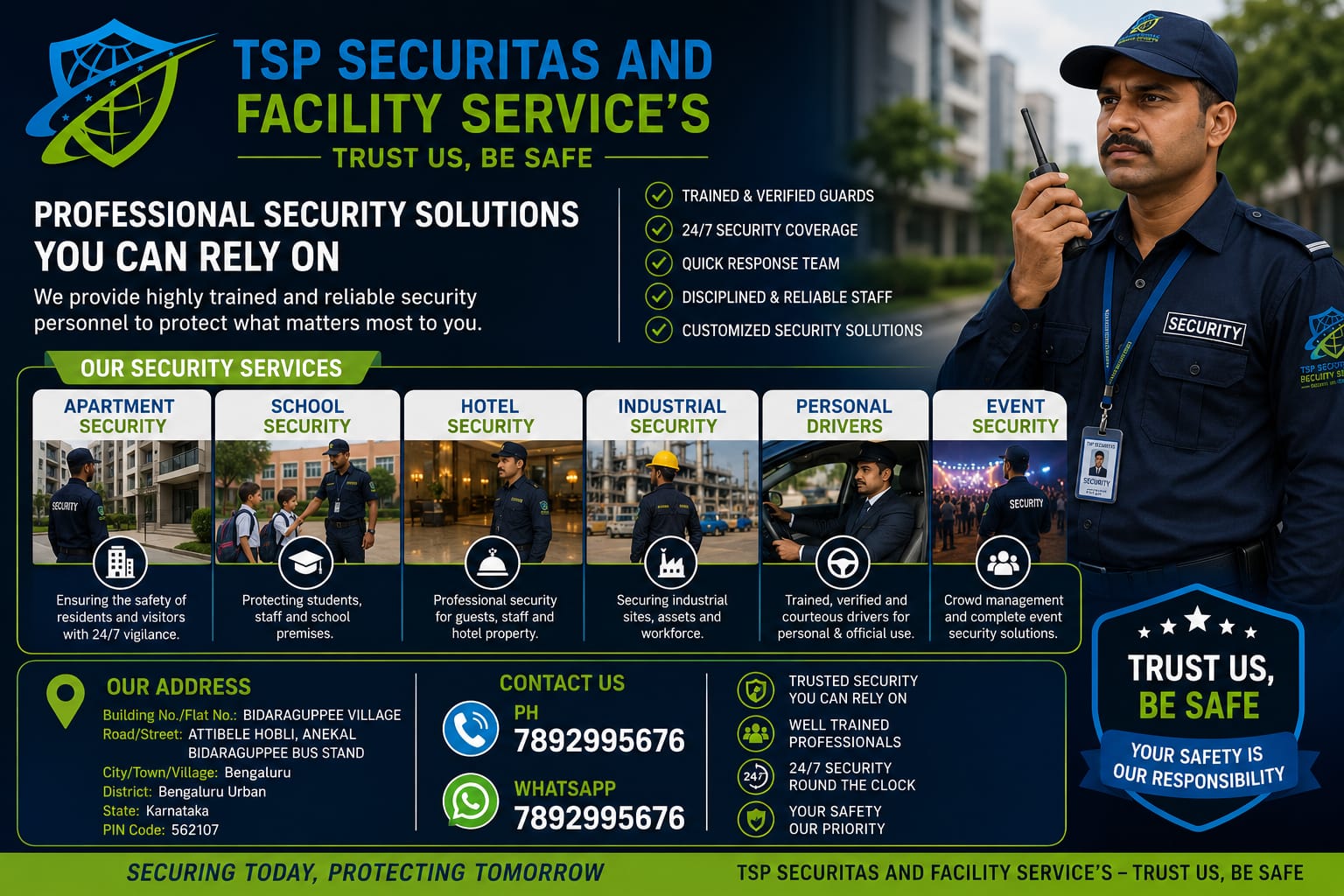 TSP security services overview